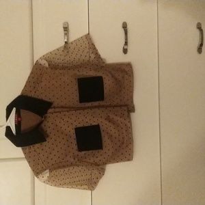 Nwot Staud polka dot top XS